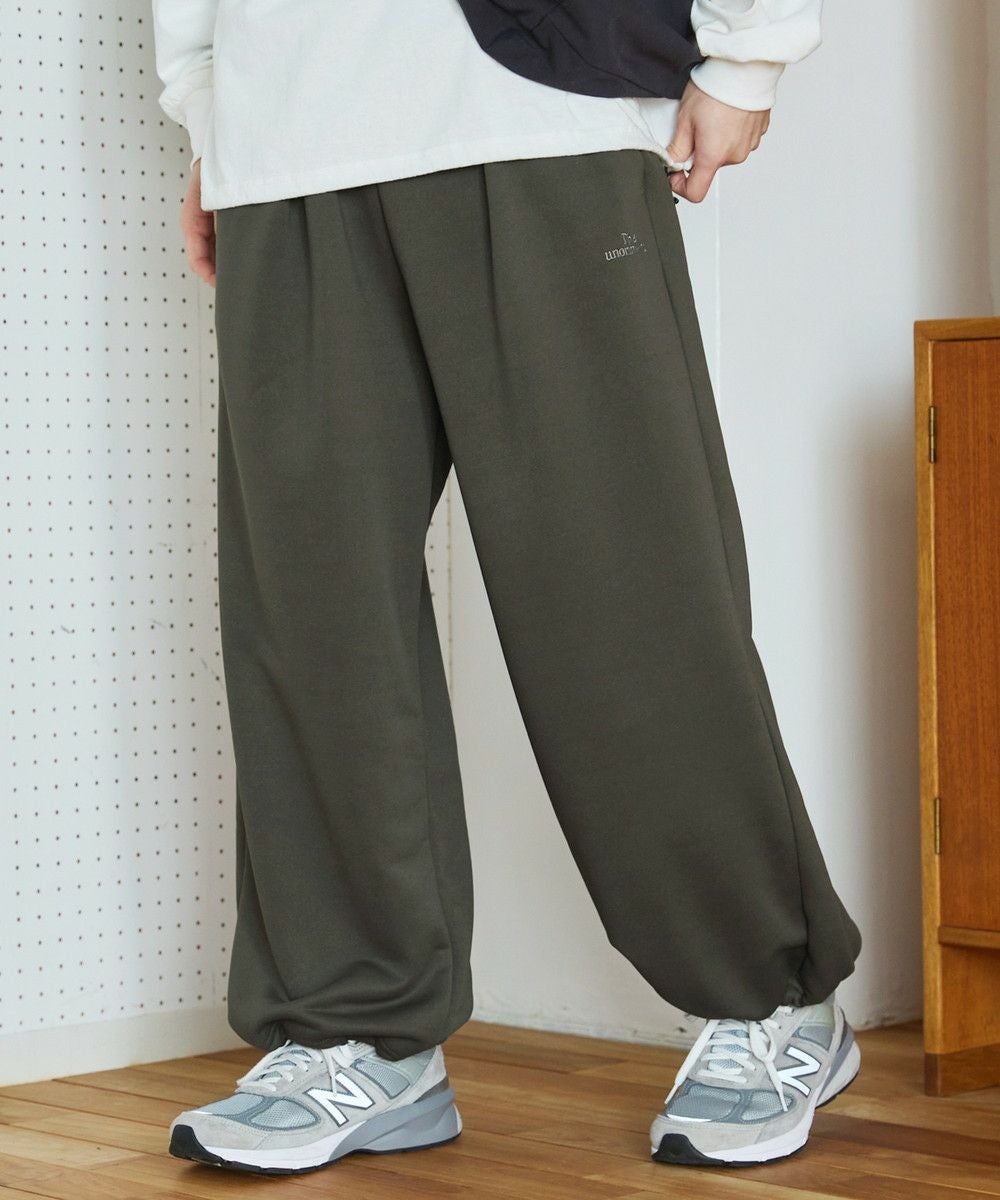 セットアップ対応】ブランド刺繍ロゴ裾ドローコードアーバンテック