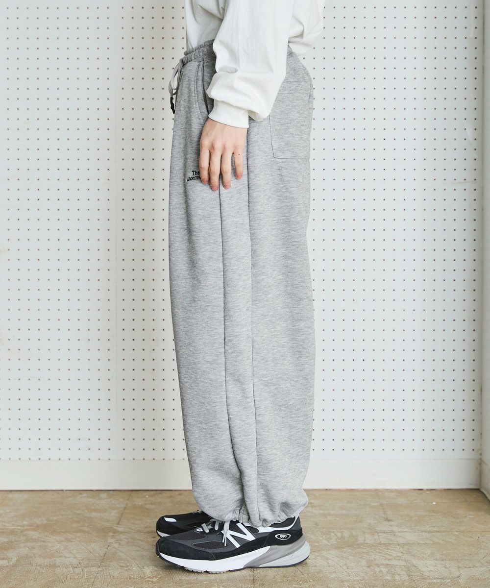 スウェットコート&amp;カットソーセット 上下2点セット】裾ドローコード裏起毛スウェット＆パンツ セットアップ
