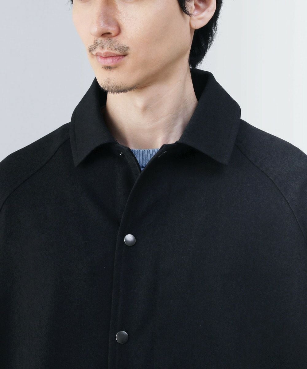 日本製Naturemier（ナチュレミア）TECHウールライクツイル長袖コーチ