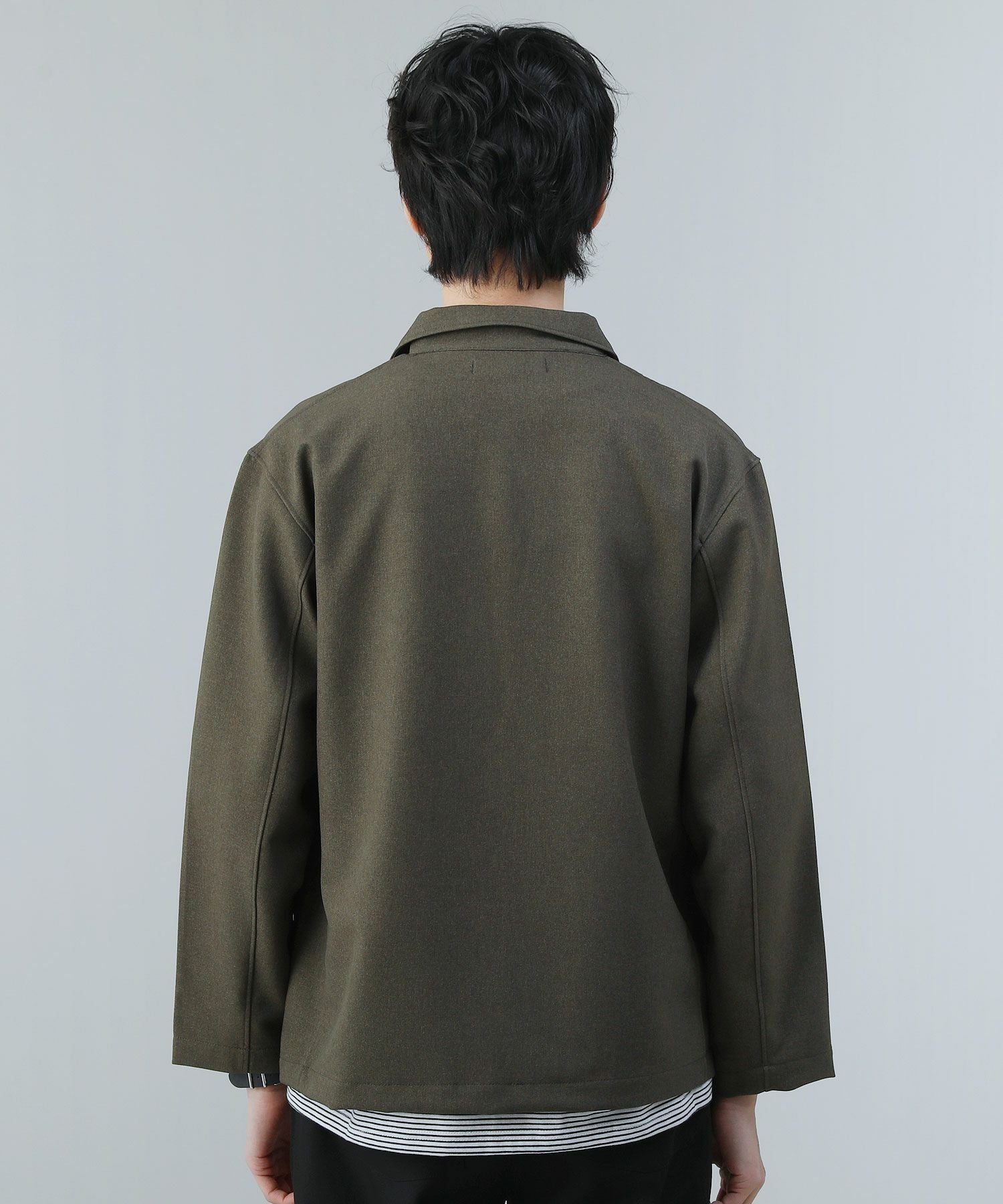 日本製Naturemier(ナチュレミア)TECHウールライクツイル2B長袖 日本製Naturemier(ナチュレミア)TECHウールライクツイル2B長袖
