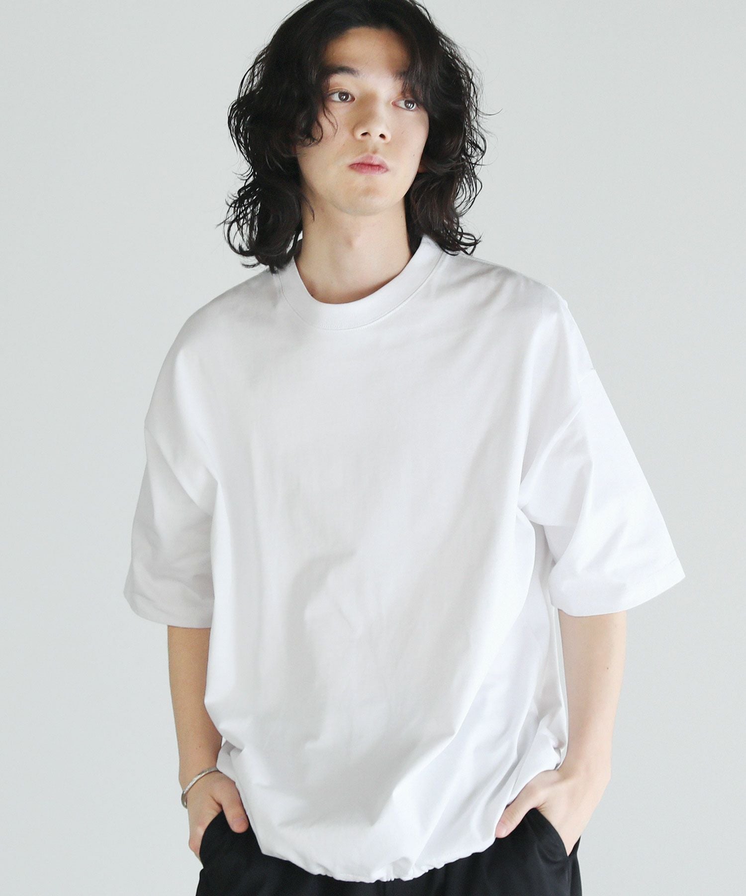 専用です＊ DOORS/ Siiwa 麻混天竺ドロップワイドＴシャツ siiwa（シーワ）の「siiwa 麻混天竺ドロップワイドTシャツ（Tシャツ