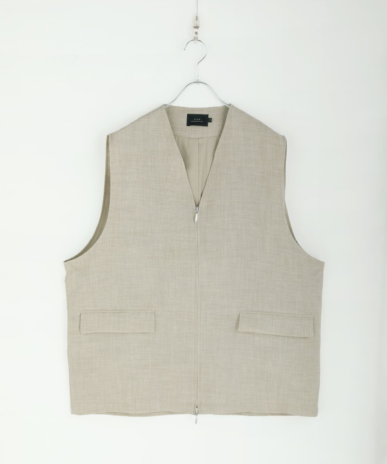 Reflax(R)キャンバスジップアップベスト | 【公式】SPU スプ公式通販