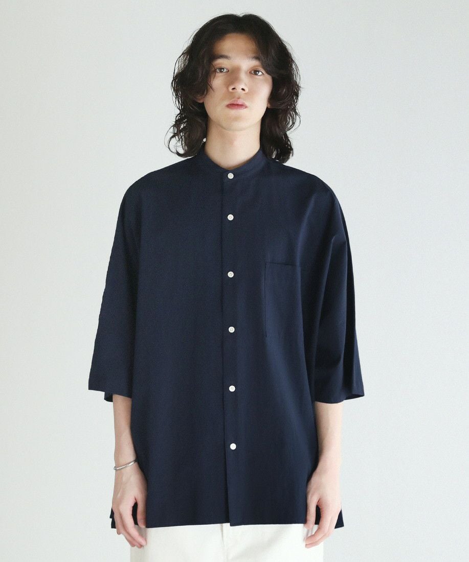 ヴィンテージポプリンドルマンスリーブ5分袖シャツ | 【公式】SPU スプ