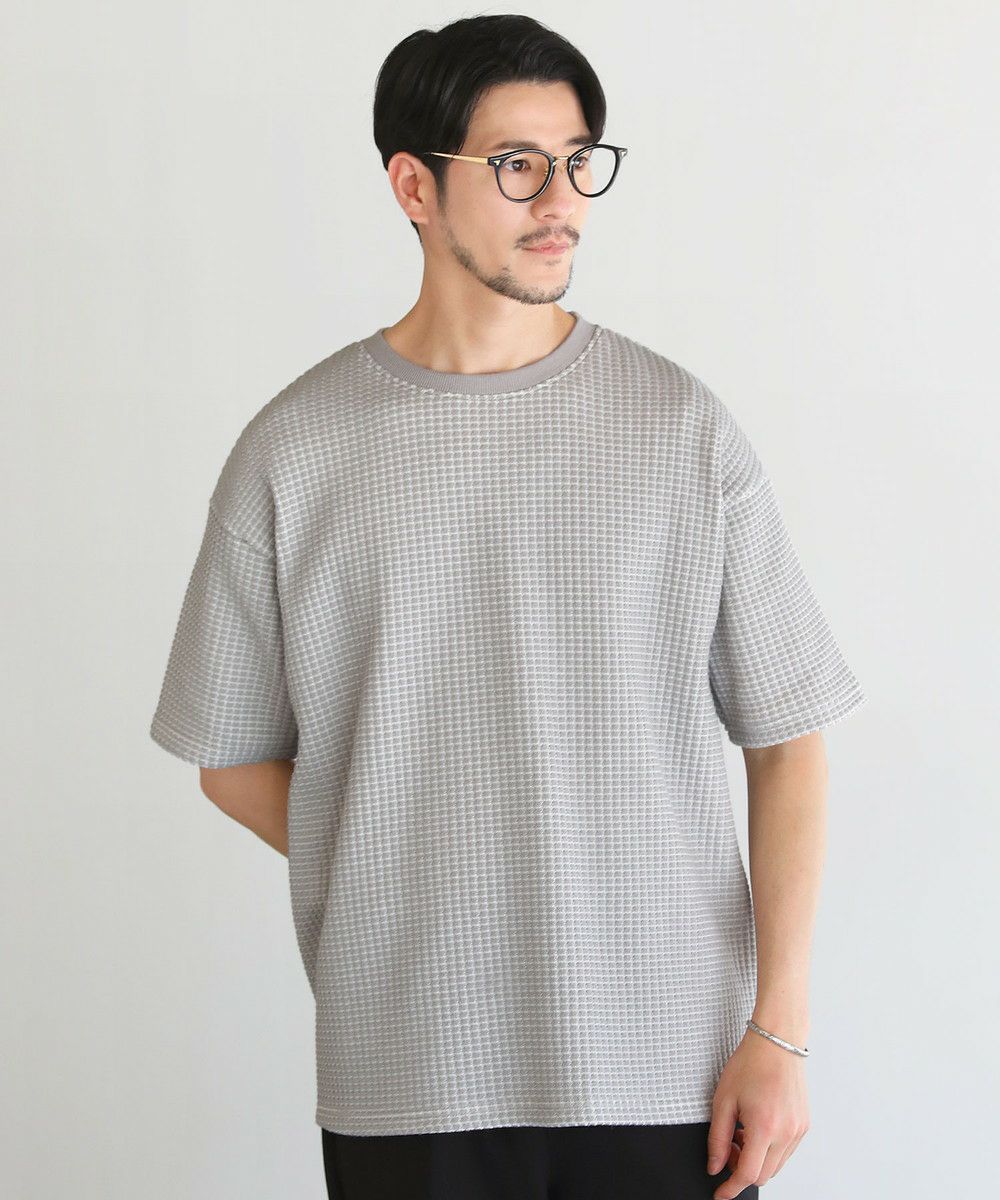 ポリコットン立体ビッグワッフル半袖Tシャツ | 【公式】SPU スプ公式