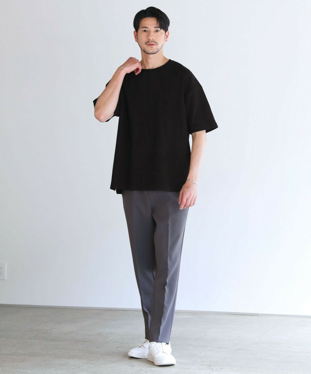 ポリコットン立体ビッグワッフル半袖Tシャツ | 【公式】SPU スプ公式