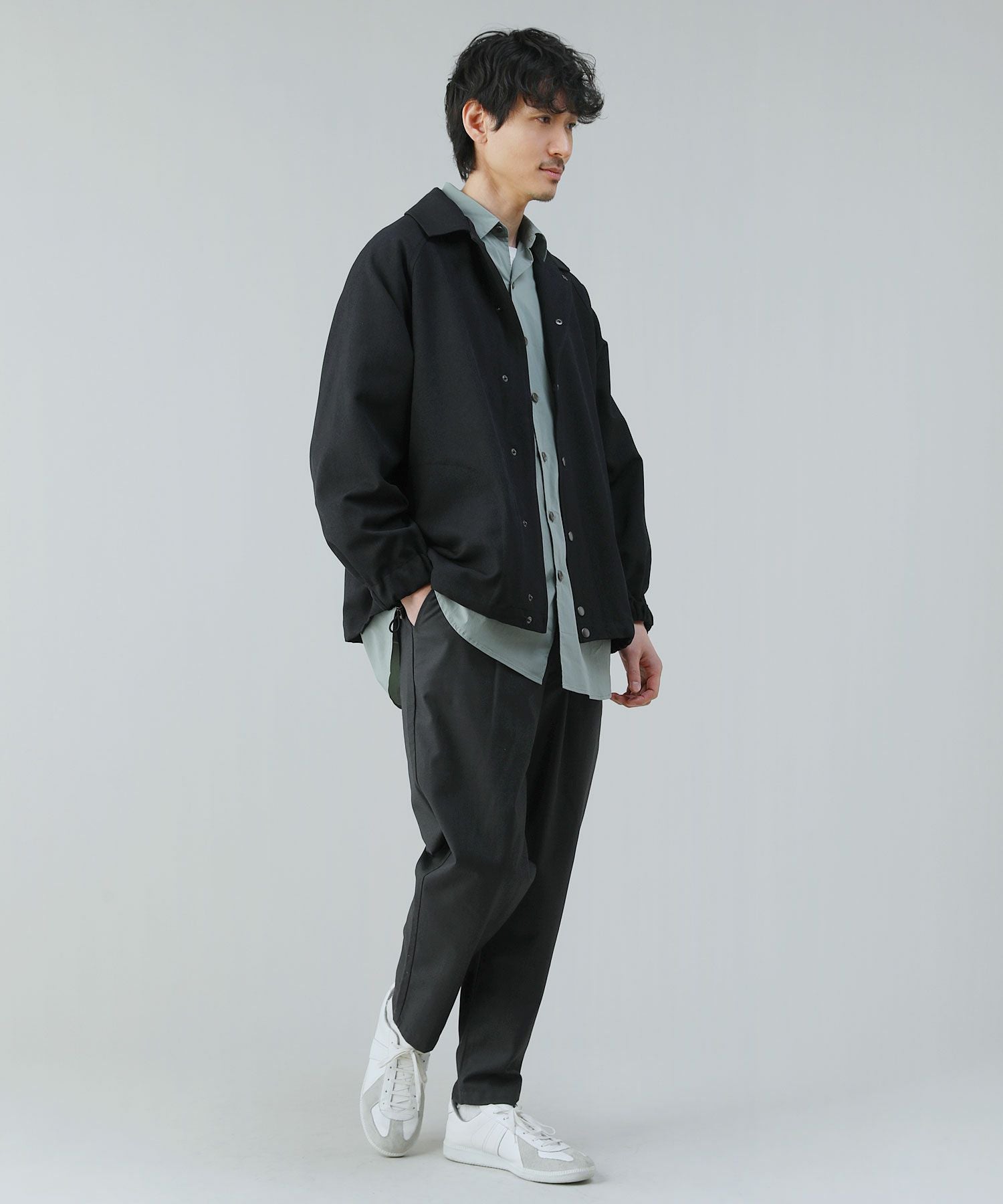 オーバーサイズレギュラーカラー長袖シャツ | 【公式】SPU スプ公式