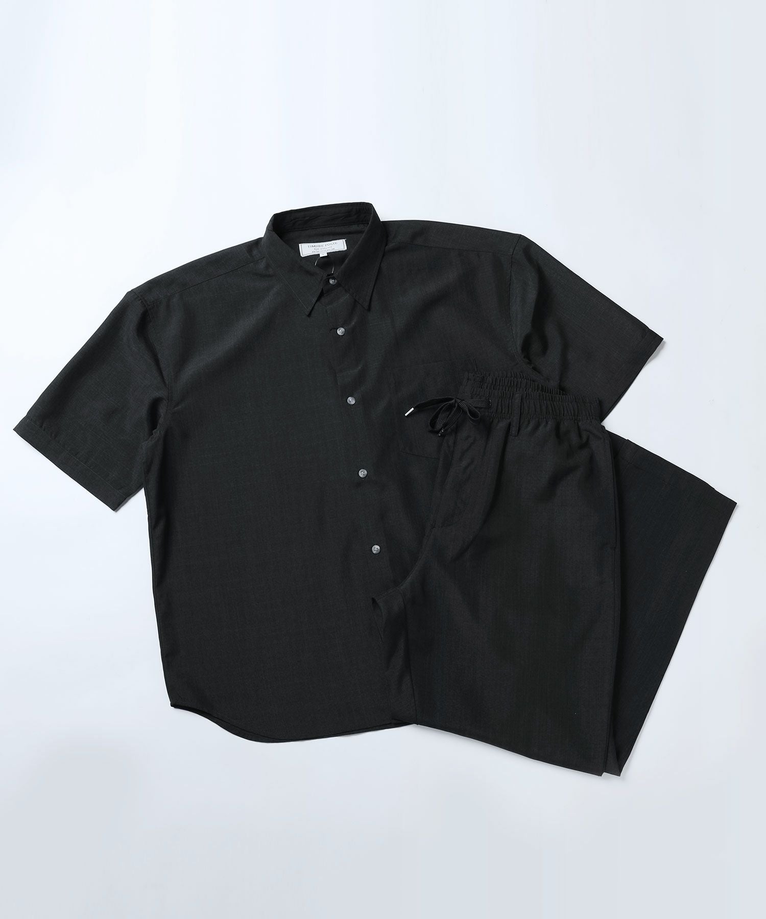 ナノファイン加工/抗菌防臭】セットアップ対応ドライポリ半袖シャツ