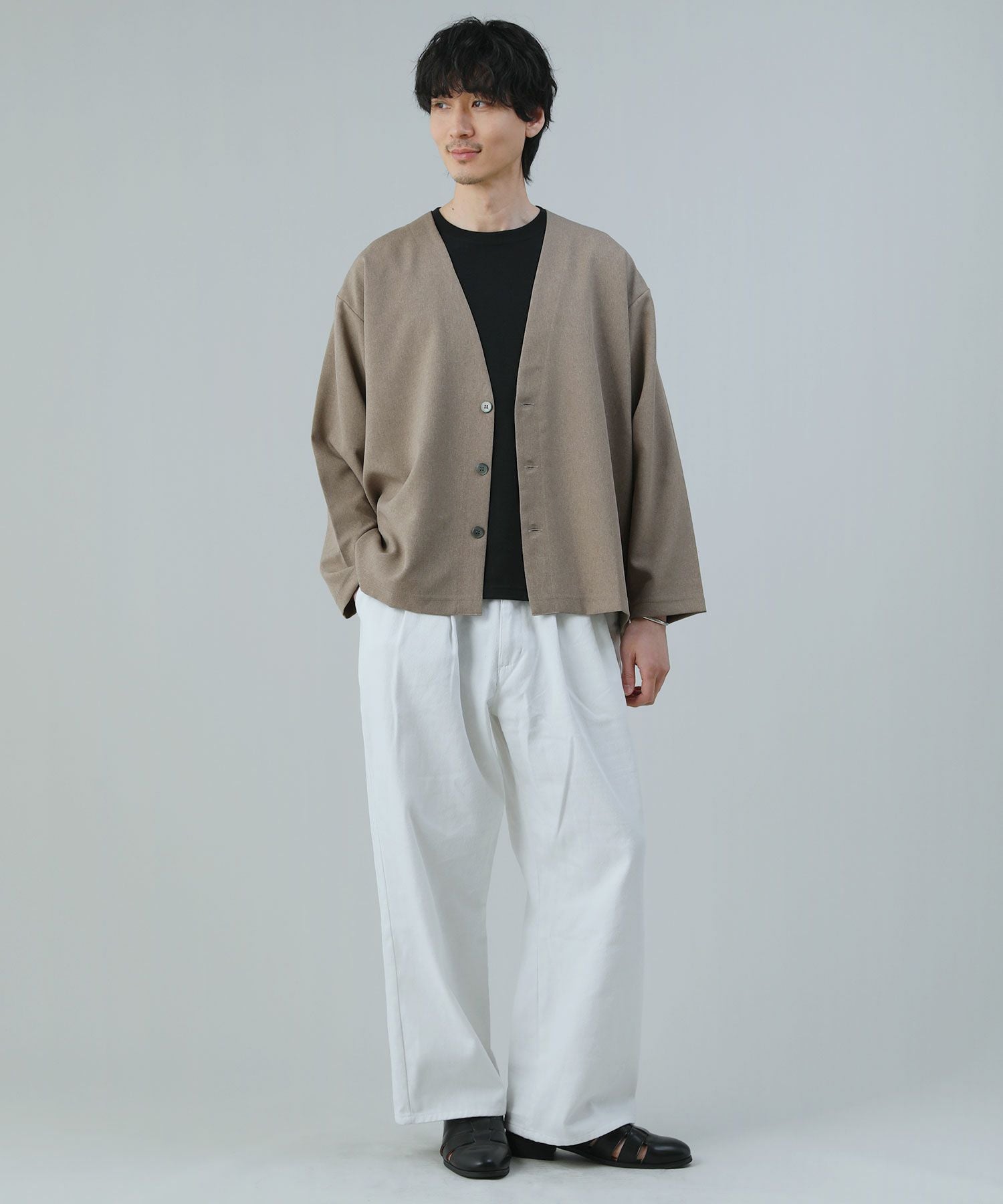ka na ta ノーカラージャケット サンプル品 サイズ2 URBAN RESEARCH（アーバンリサーチ） ジャケット ノーカラージャケット
