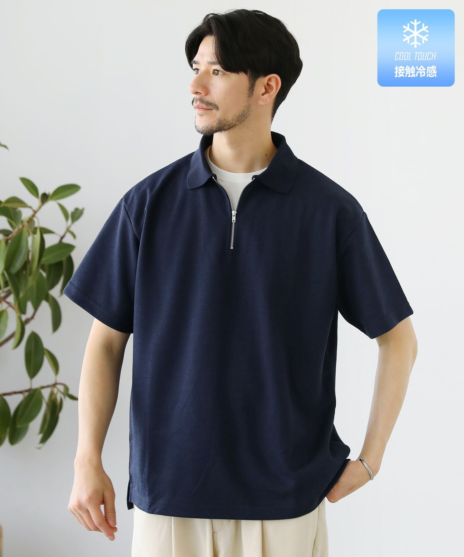新品　ディーゼル　ポロシャツ　3XL/希少　A00082　ブラック　ハーフジップ a11251-0clbr-9xx-3.jpg