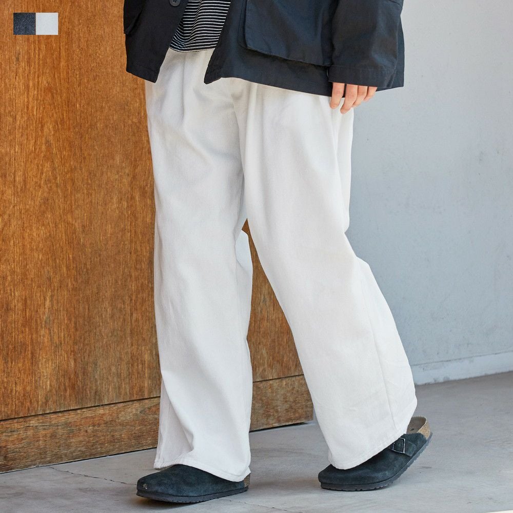 千*鳥様 SWEATS バギーデニムパンツ ホワイト S UK 10オンスデニムワイドバギーパンツ | 【公式】SPU スプ公式通販