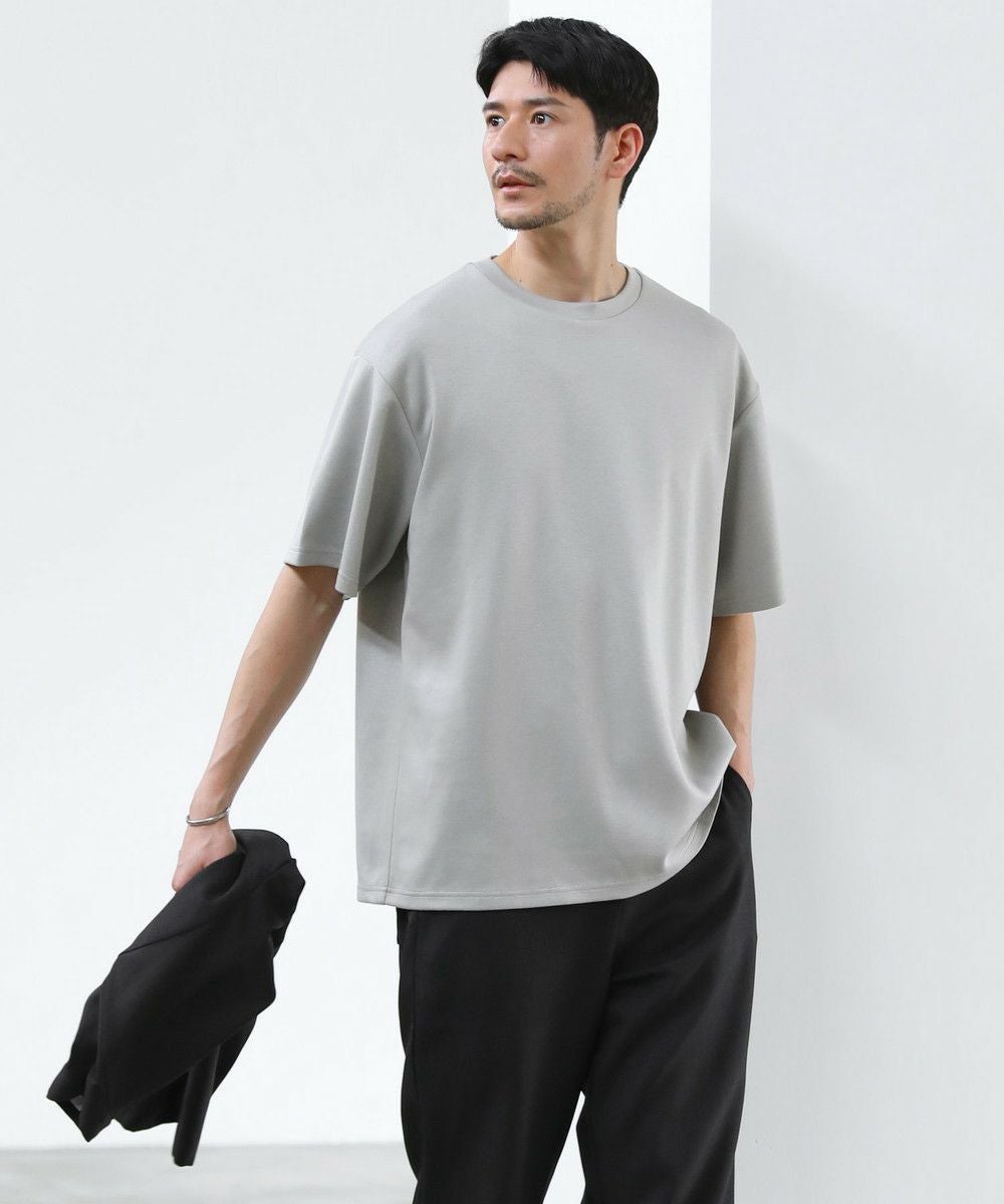 【新品】Suoli スオリ  半袖 カットソー 梨地ポケット付半袖カットソー＆タンクトップアンサンブル | 【公式