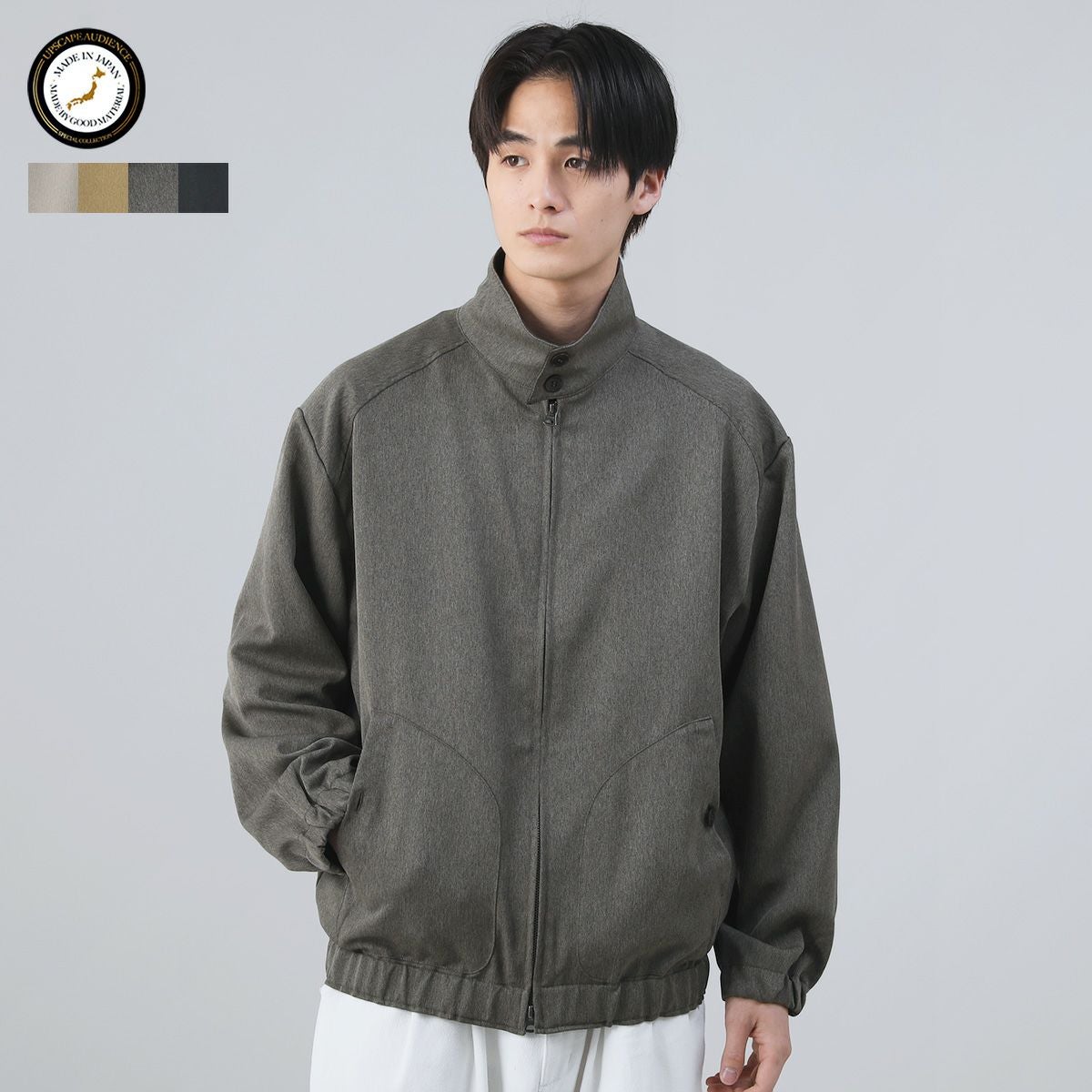 日本製Naturemier（ナチュレミア）TECHレトロへリンボンハリントン