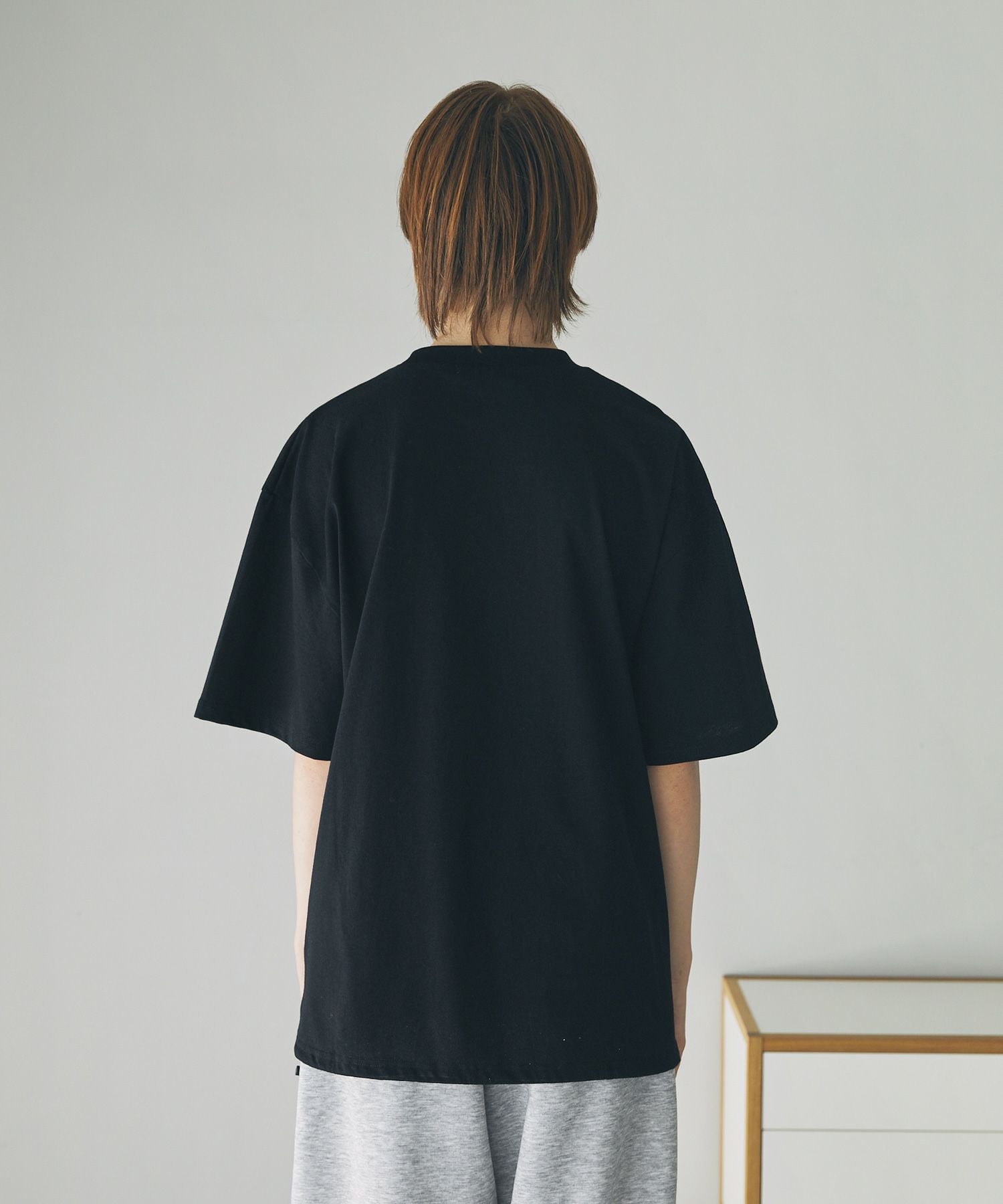 カットソー(半袖/袖なし) yori 袖なし半纏 [60双糸 縞ポンチョ] 全4色