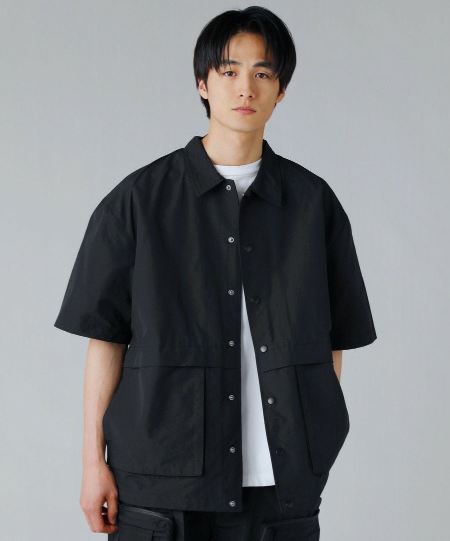 セットアップ対応】60/40クロスハーフスリーブCPOシャツジャケット