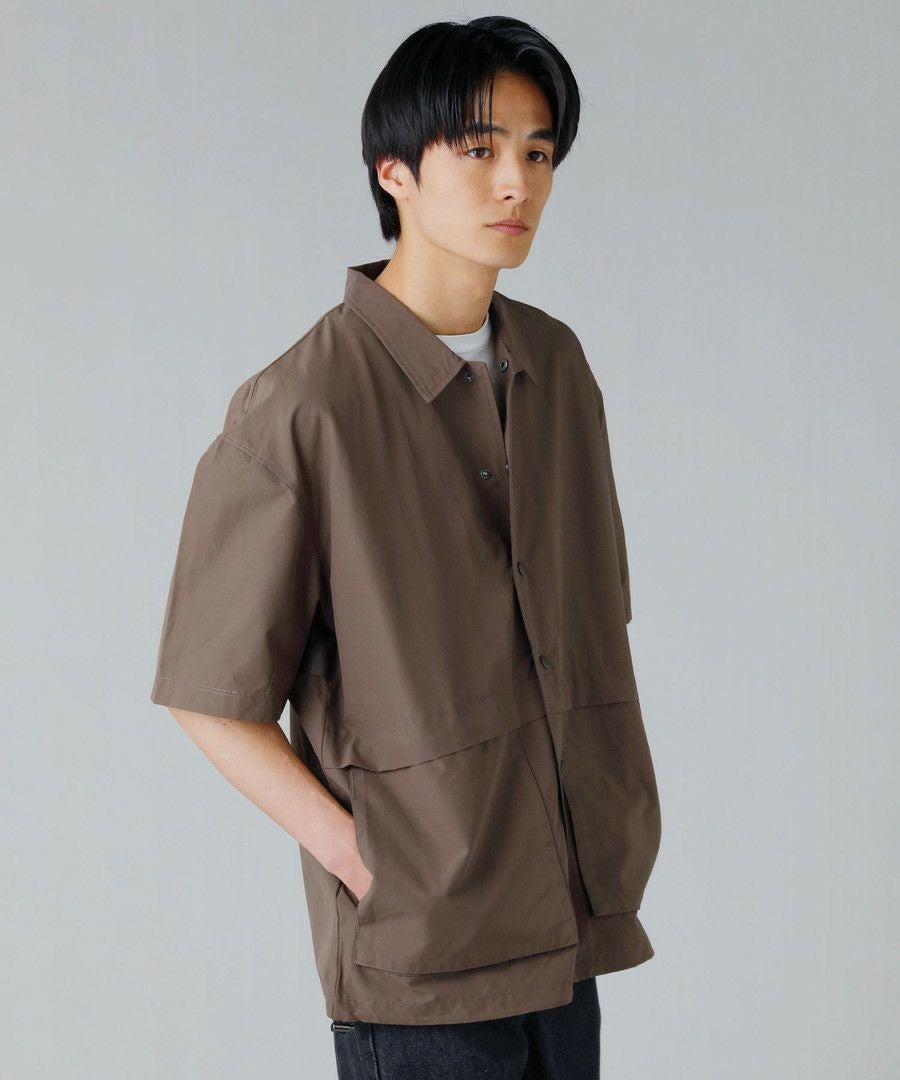 セットアップ対応】60/40クロスハーフスリーブCPOシャツジャケット
