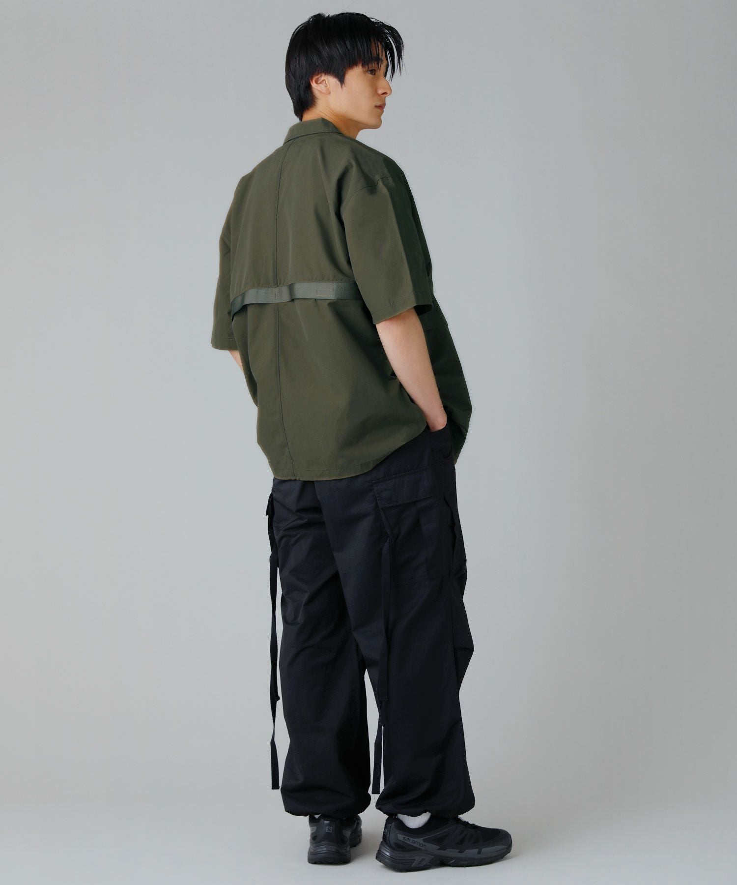 セットアップ対応】60/40クロスハーフスリーブCPOシャツジャケット