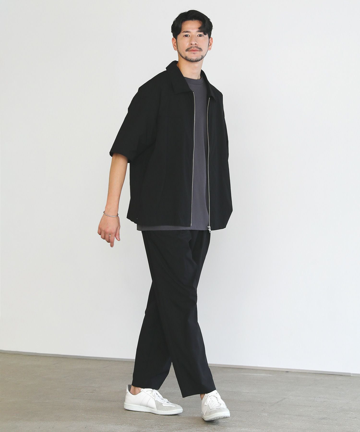 SOLOTEX(R)半袖ZIPシャツ | 【公式】SPU スプ公式通販｜メンズセレクト