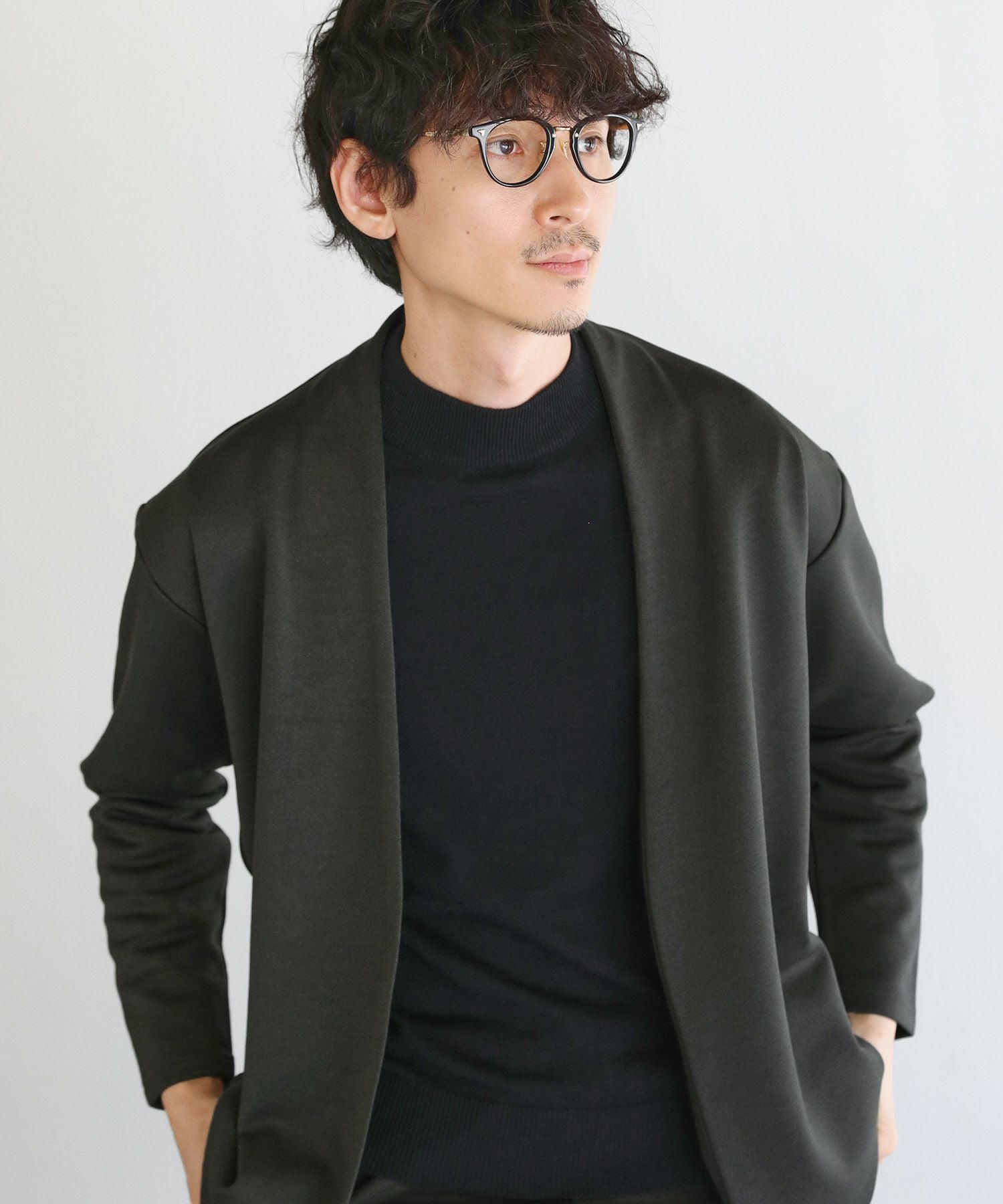 12Gウール混カシミヤタッチモックネックニット | 【公式】SPU スプ公式