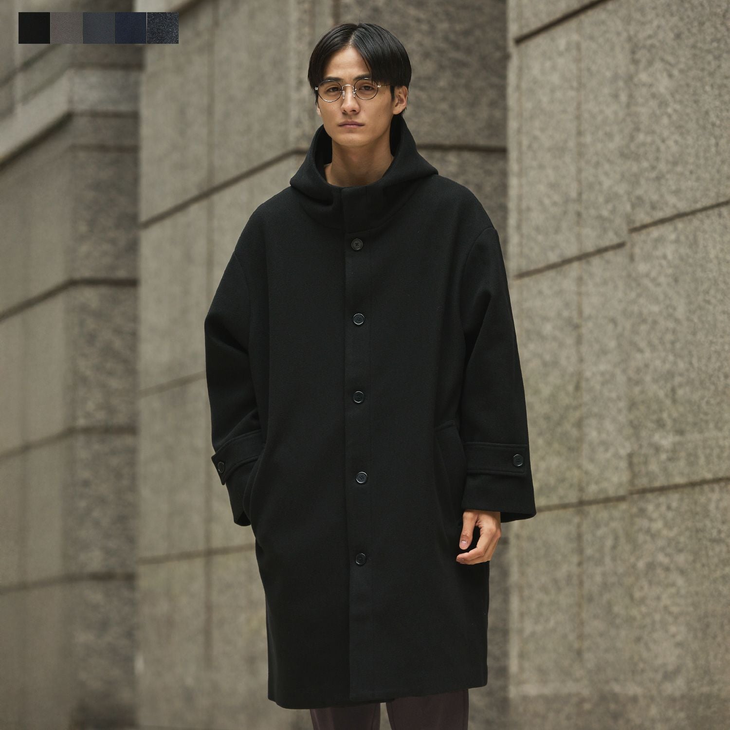 メルトンフーデッドコート | 【公式】SPU スプ公式通販｜メンズ