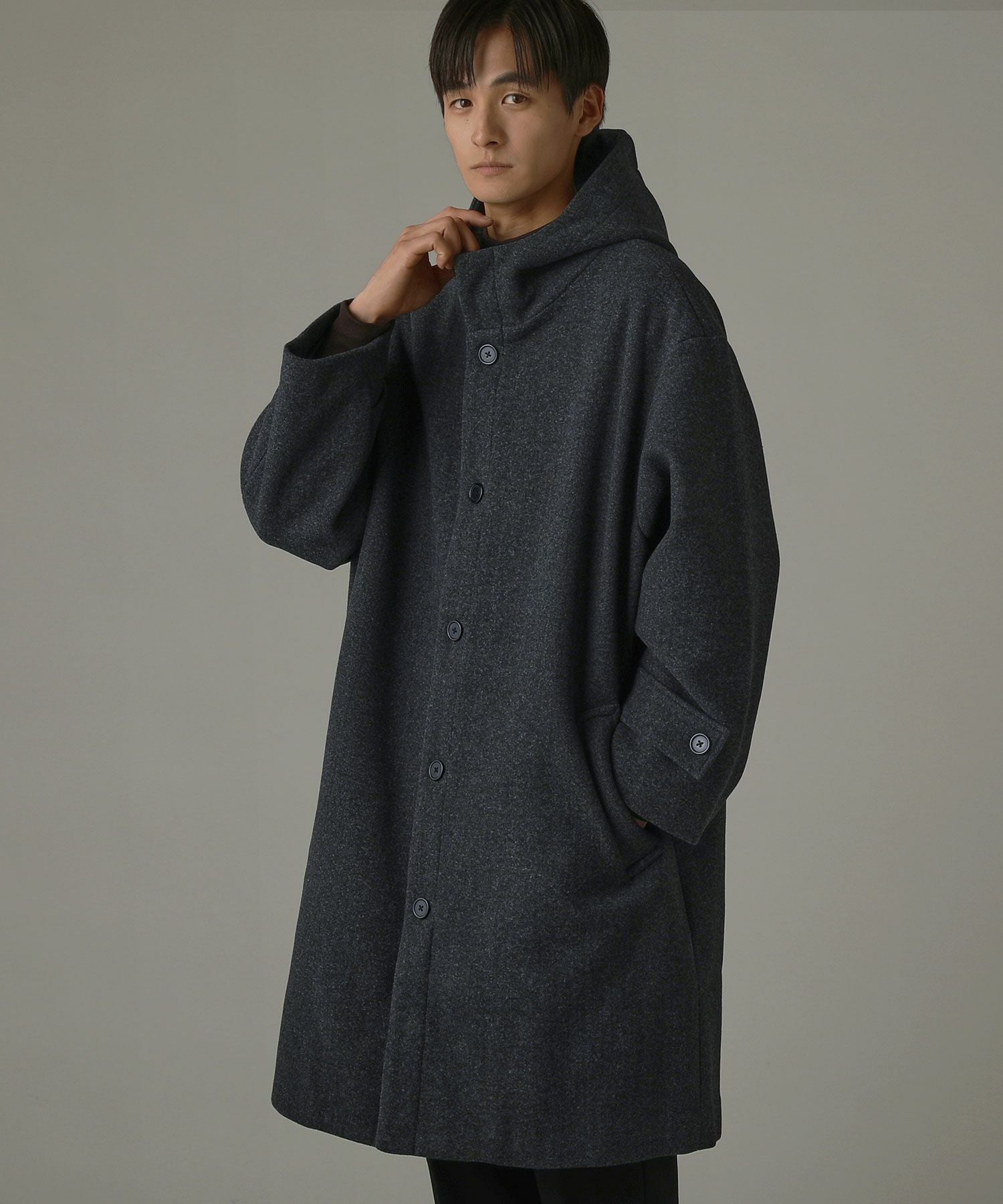 メルトンフーデッドコート | 【公式】SPU スプ公式通販｜メンズ