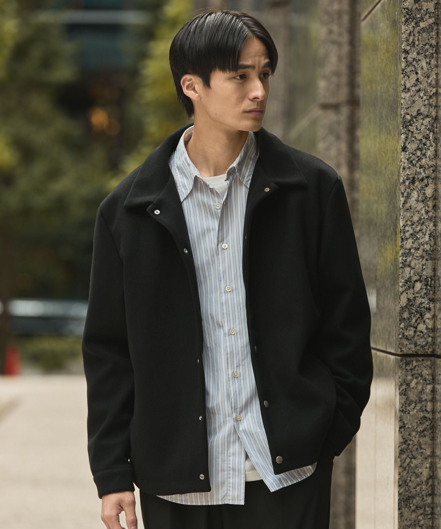 ルーズベーシックメルトンコーチジャケット | 【公式】SPU スプ公式