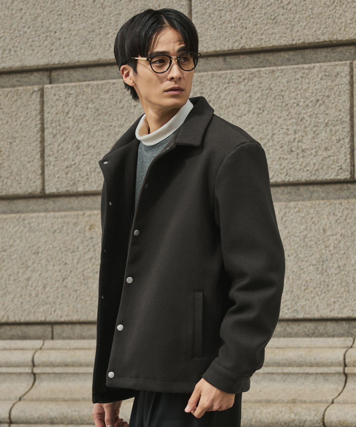 ルーズベーシックメルトンコーチジャケット | 【公式】SPU スプ公式