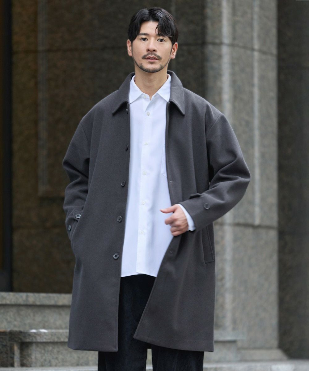 メルトンステンカラーコート | 【公式】SPU スプ公式通販｜メンズ