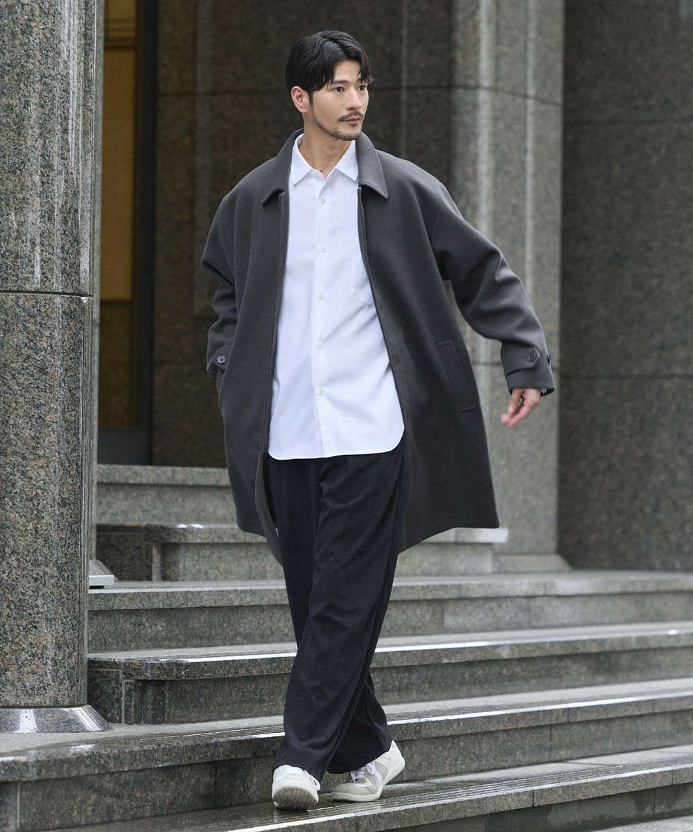 メルトンステンカラーコート | 【公式】SPU スプ公式通販｜メンズ