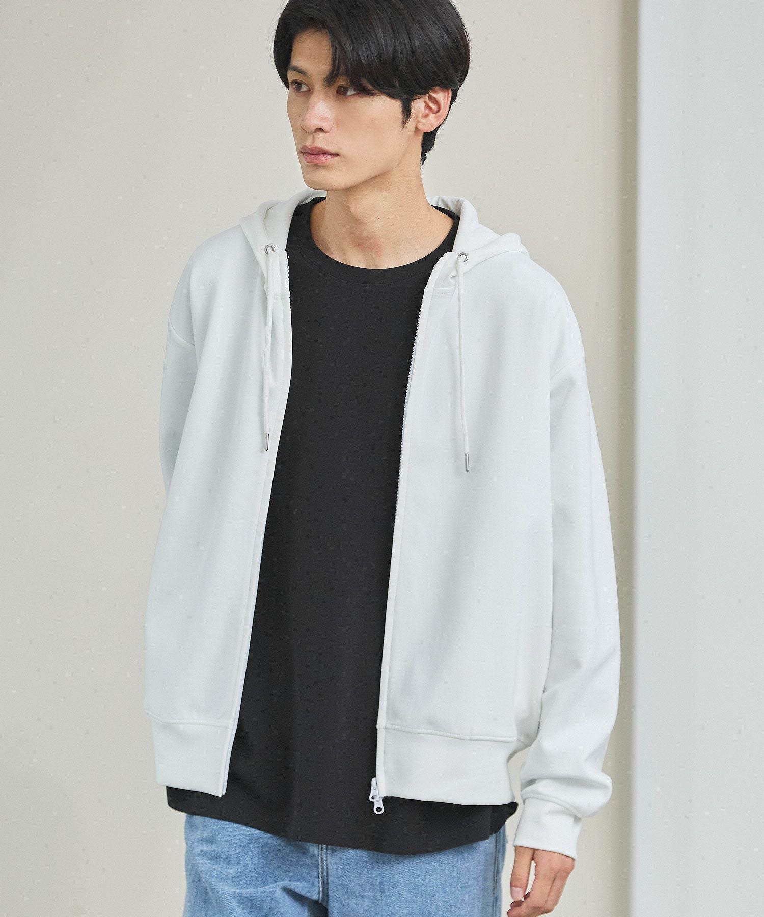 コットンポンチハイネックジップパーカー | 【公式】SPU スプ公式通販