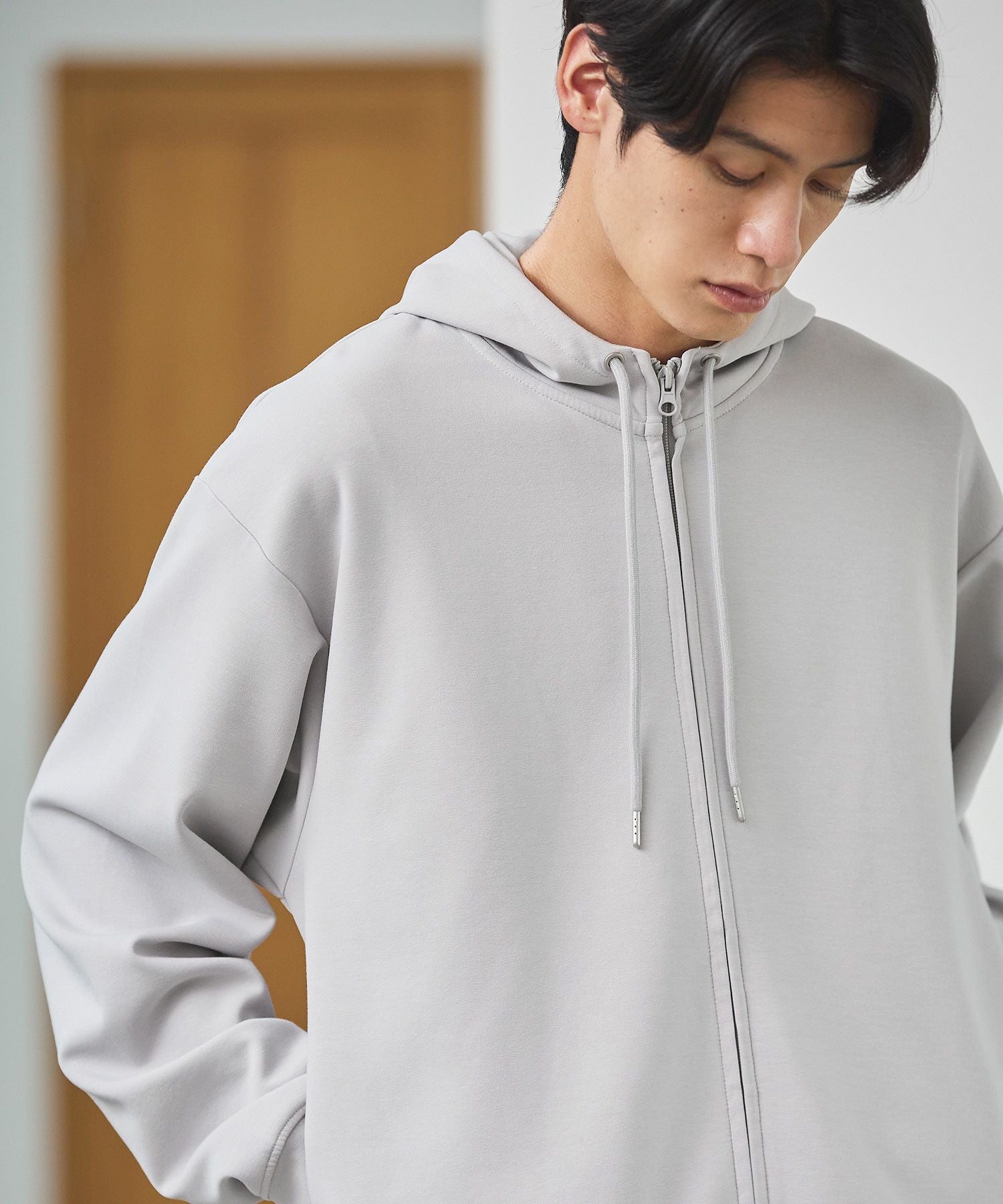 コットンポンチハイネックジップパーカー | 【公式】SPU スプ公式通販