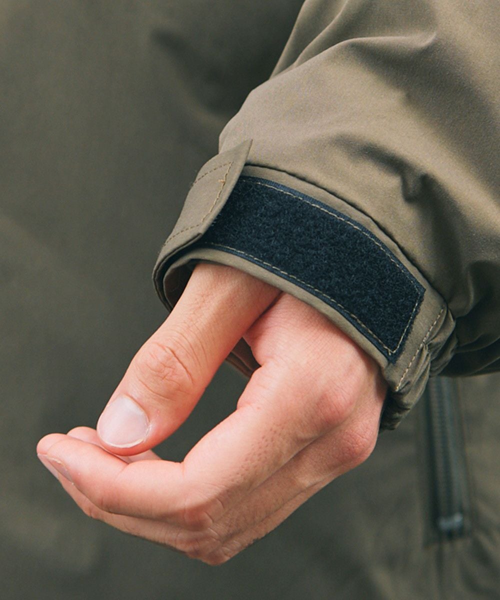 フィルパワー700機能性中綿裾ドローコードピスネーム付きミリタリー