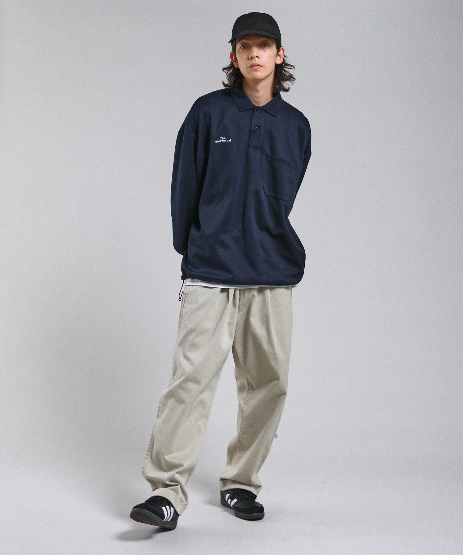 SY32bySWEETYEARS ポロシャツ 総柄 裾ドローコード L SY32bySWEETYEARS ポロシャツ 総柄 裾ドローコード L 【公式通販】