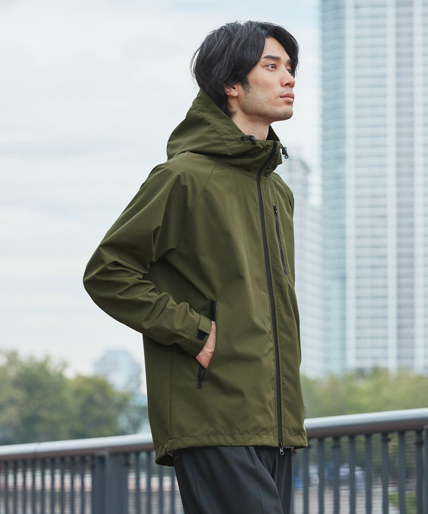 3レイヤー撥水・防風・透湿マウンテンパーカージャケット | 【公式