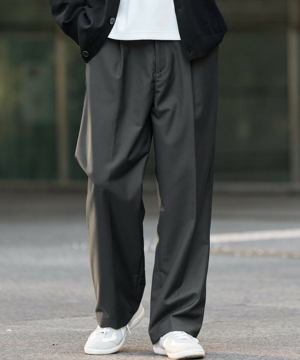 TR/コーデュロイ リラクシングタックワイドスラックスパンツ | 【公式