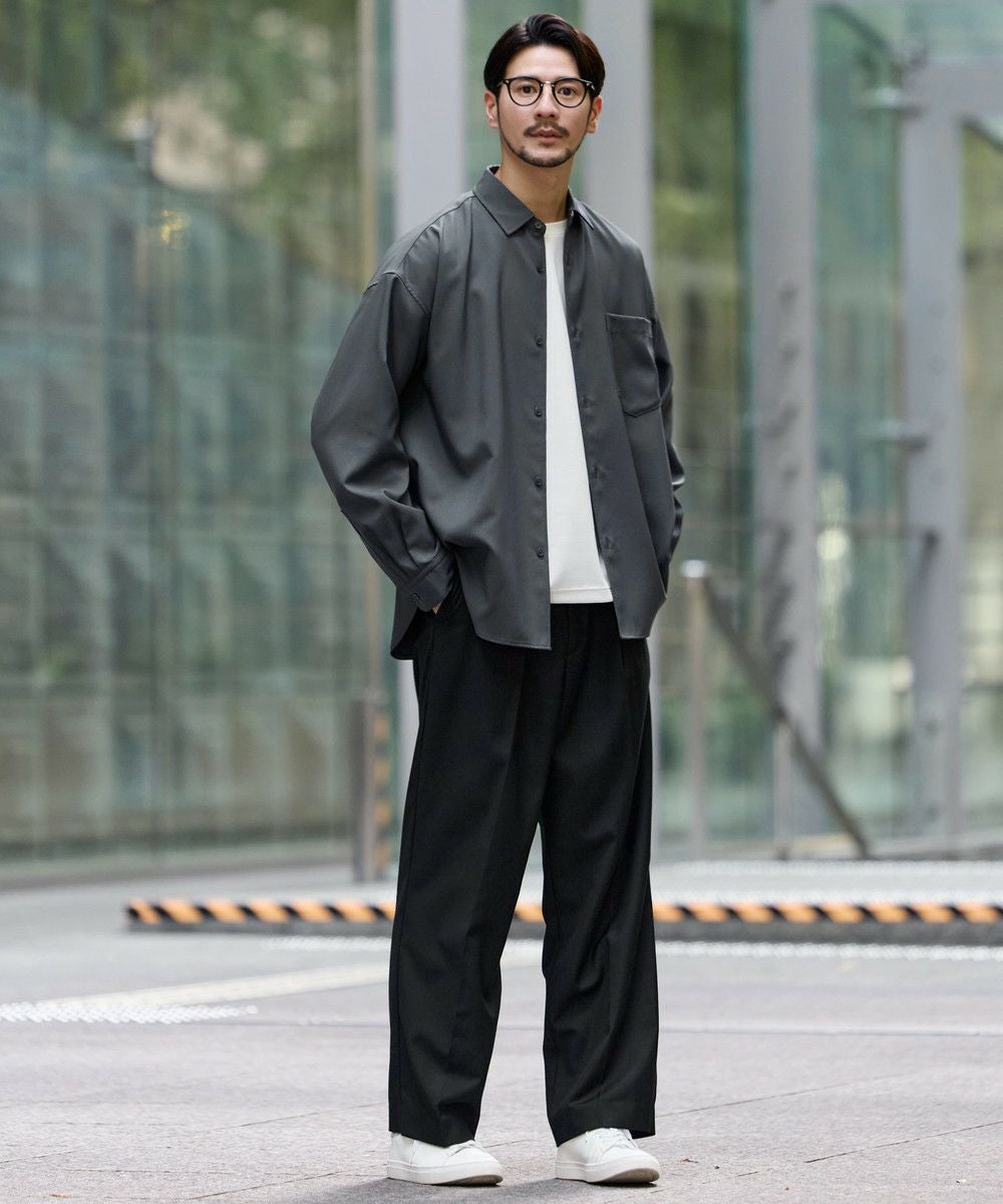 TR/コーデュロイ リラクシングタックワイドスラックスパンツ | 【公式