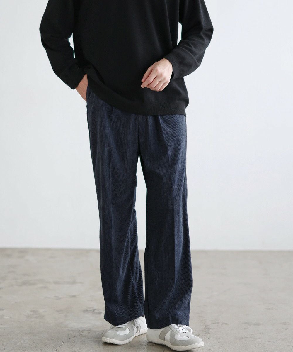 TR/コーデュロイ リラクシングタックワイドスラックスパンツ | 【公式
