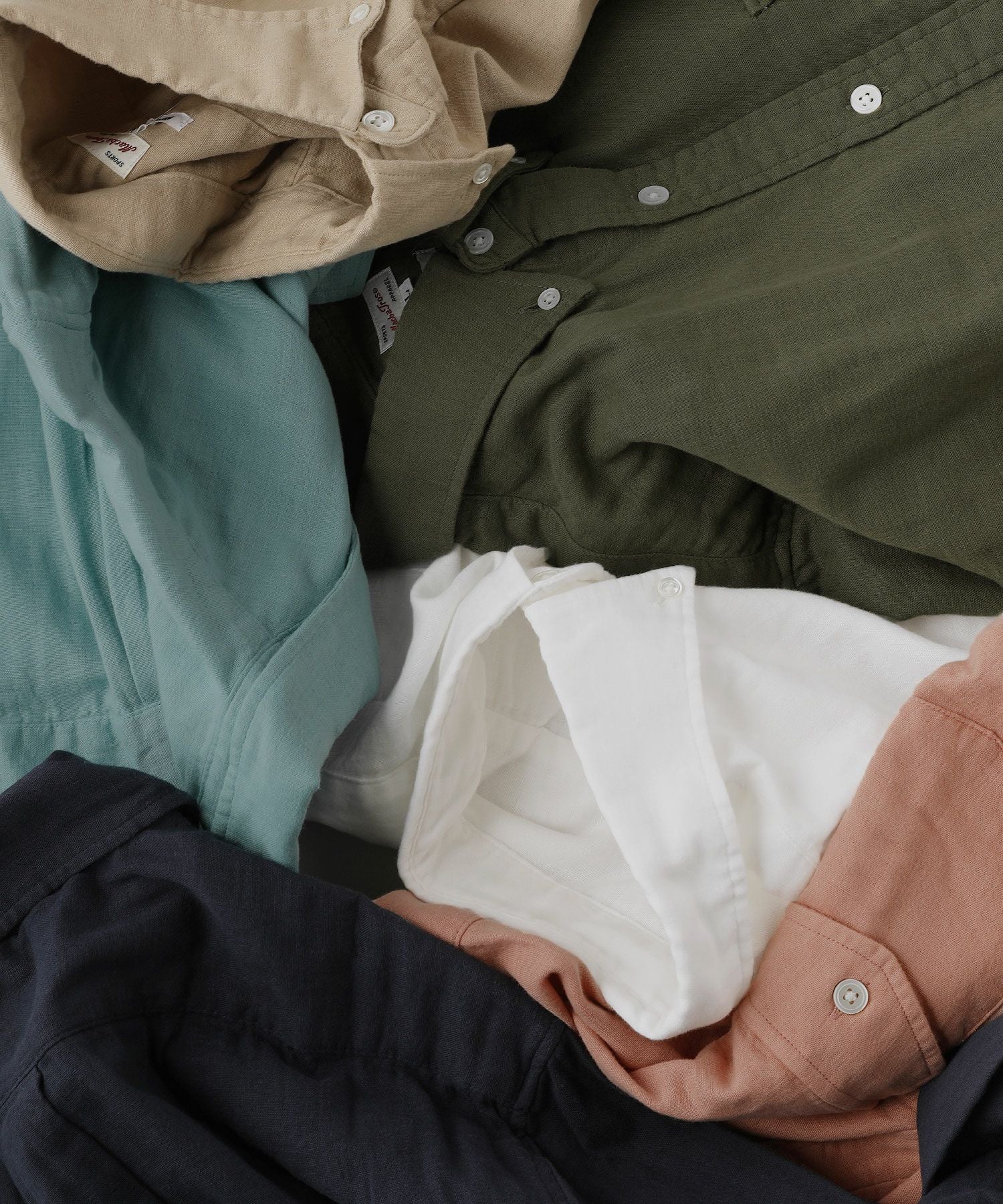 日本製コットン100％ダブルガーゼボタンダウン長袖シャツ | 【公式