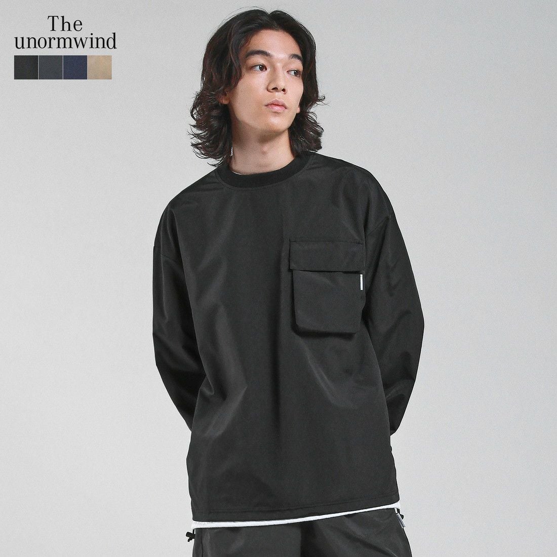 セットアップ対応】テックエステル長袖プルオーバー | 【公式】SPU