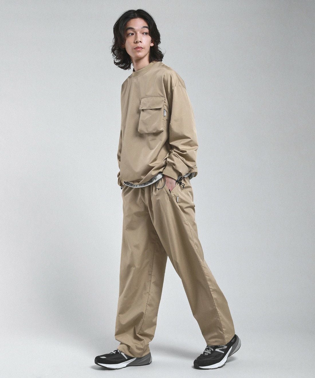 セットアップ対応】テックエステル長袖プルオーバー | 【公式】SPU