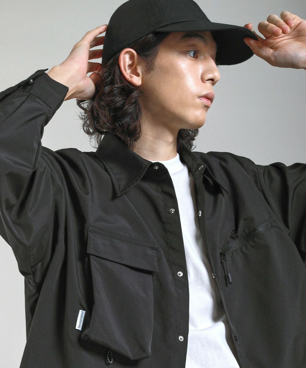 セットアップ対応】テックエステルマルチポケットリラックスフィット