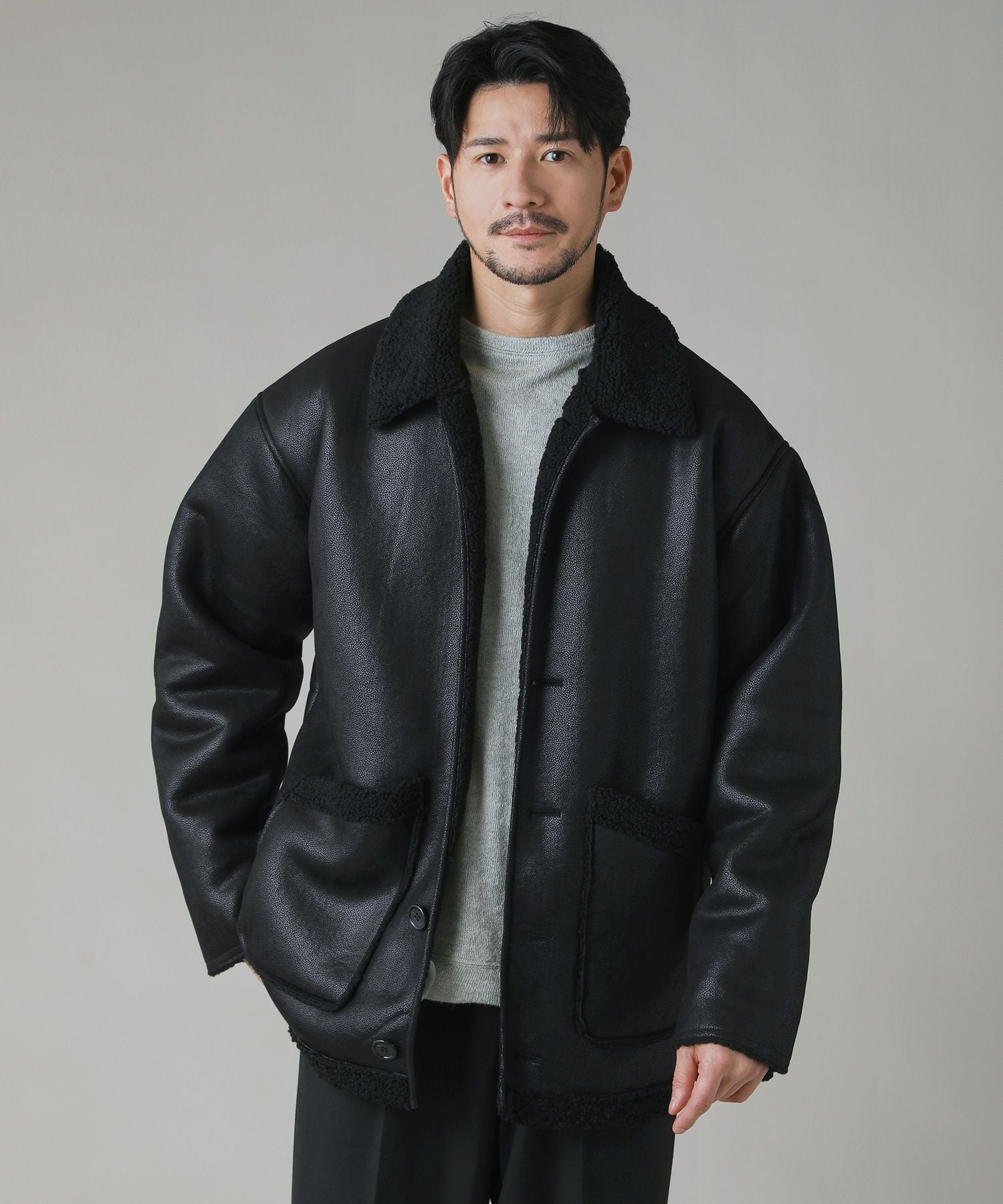 フェイクムートンカラーランチジャケット | 【公式】SPU スプ公式通販