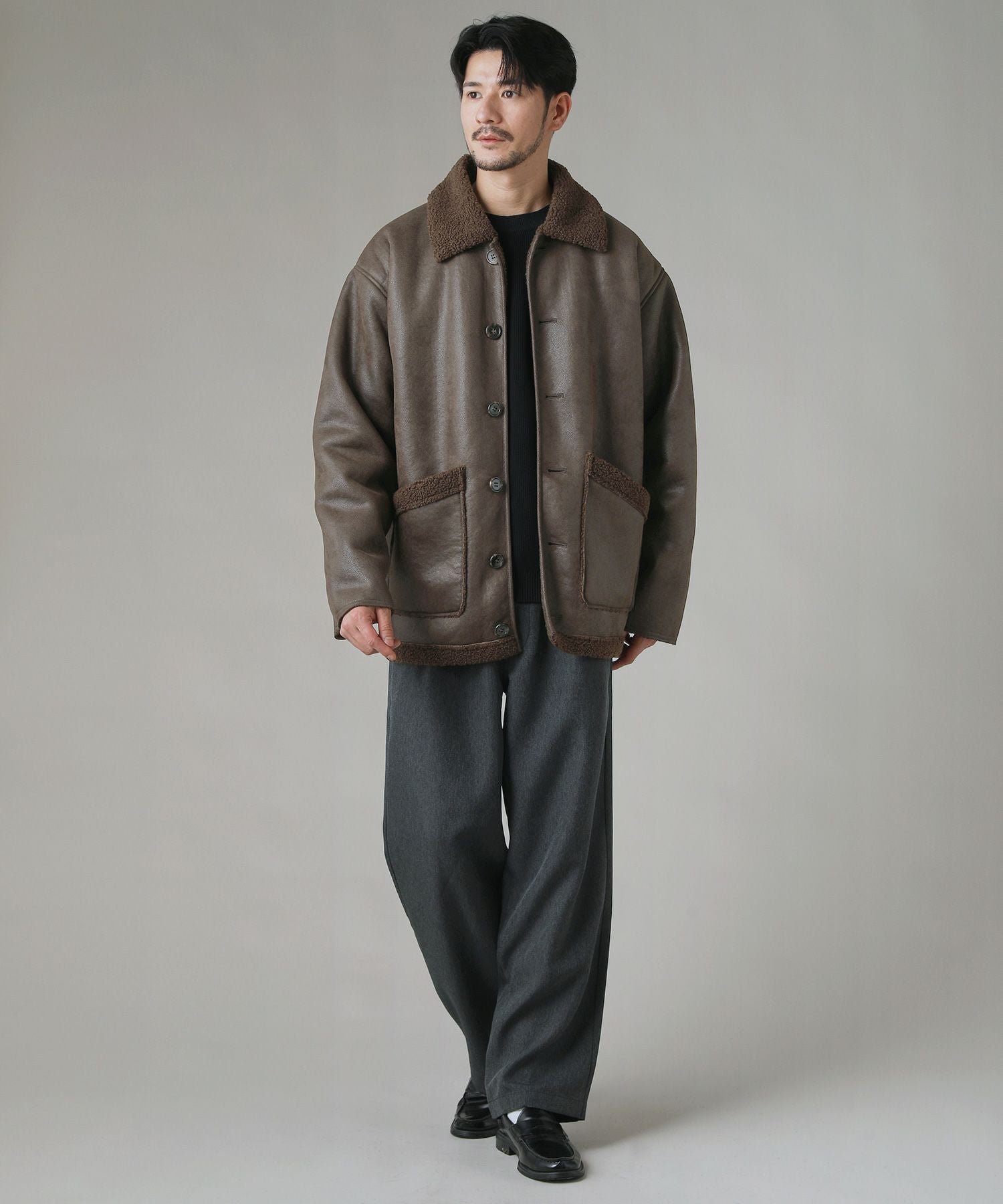 フェイクムートンカラーランチジャケット | 【公式】SPU スプ公式通販