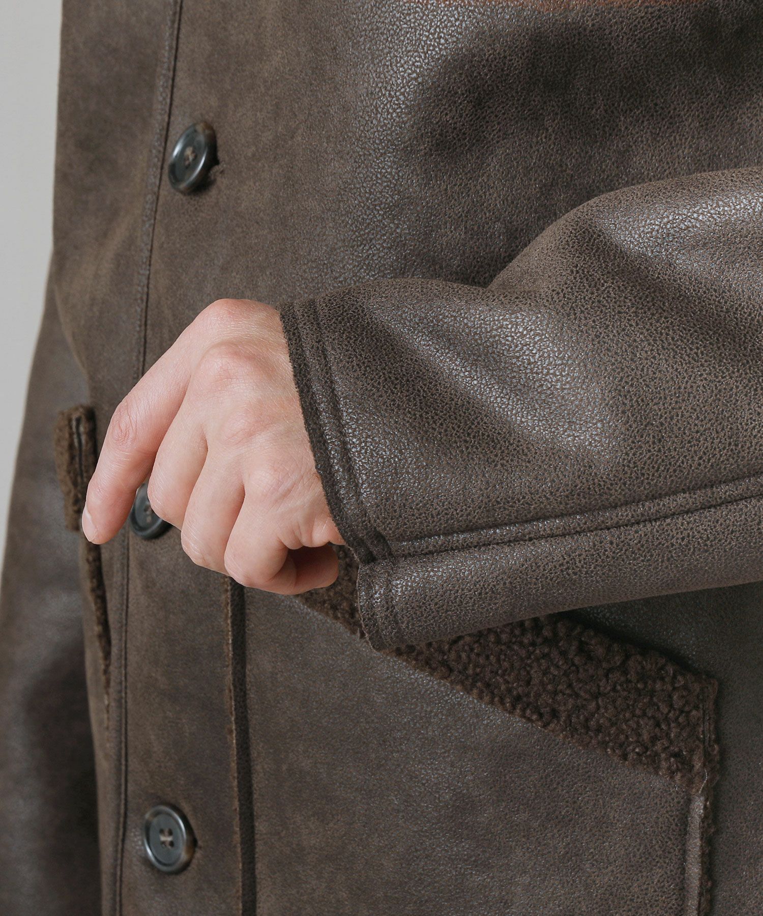 フェイクムートンカラーランチジャケット | 【公式】SPU スプ公式通販