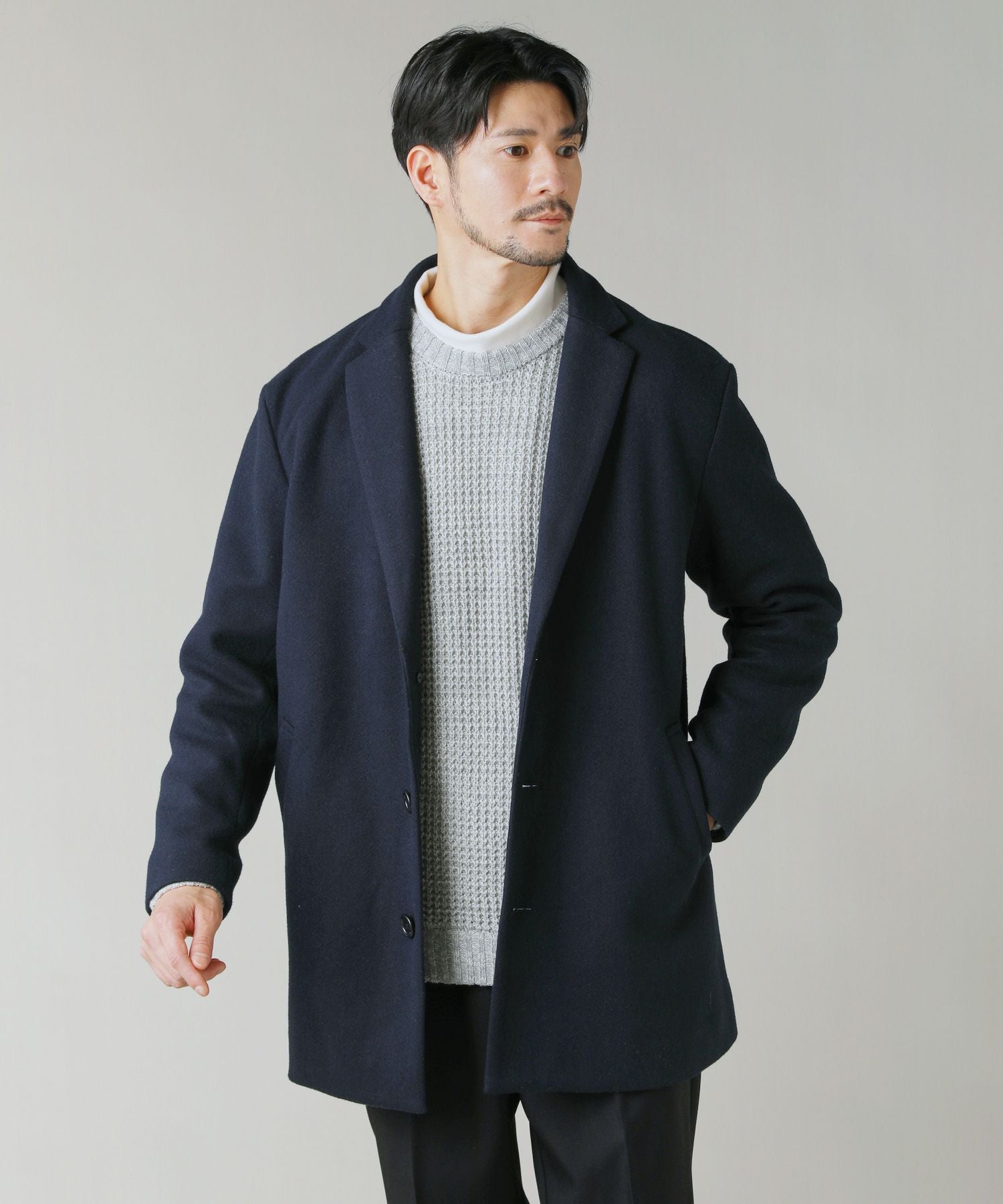 ウールテックメルトン チェスターコート | 【公式】SPU スプ公式通販