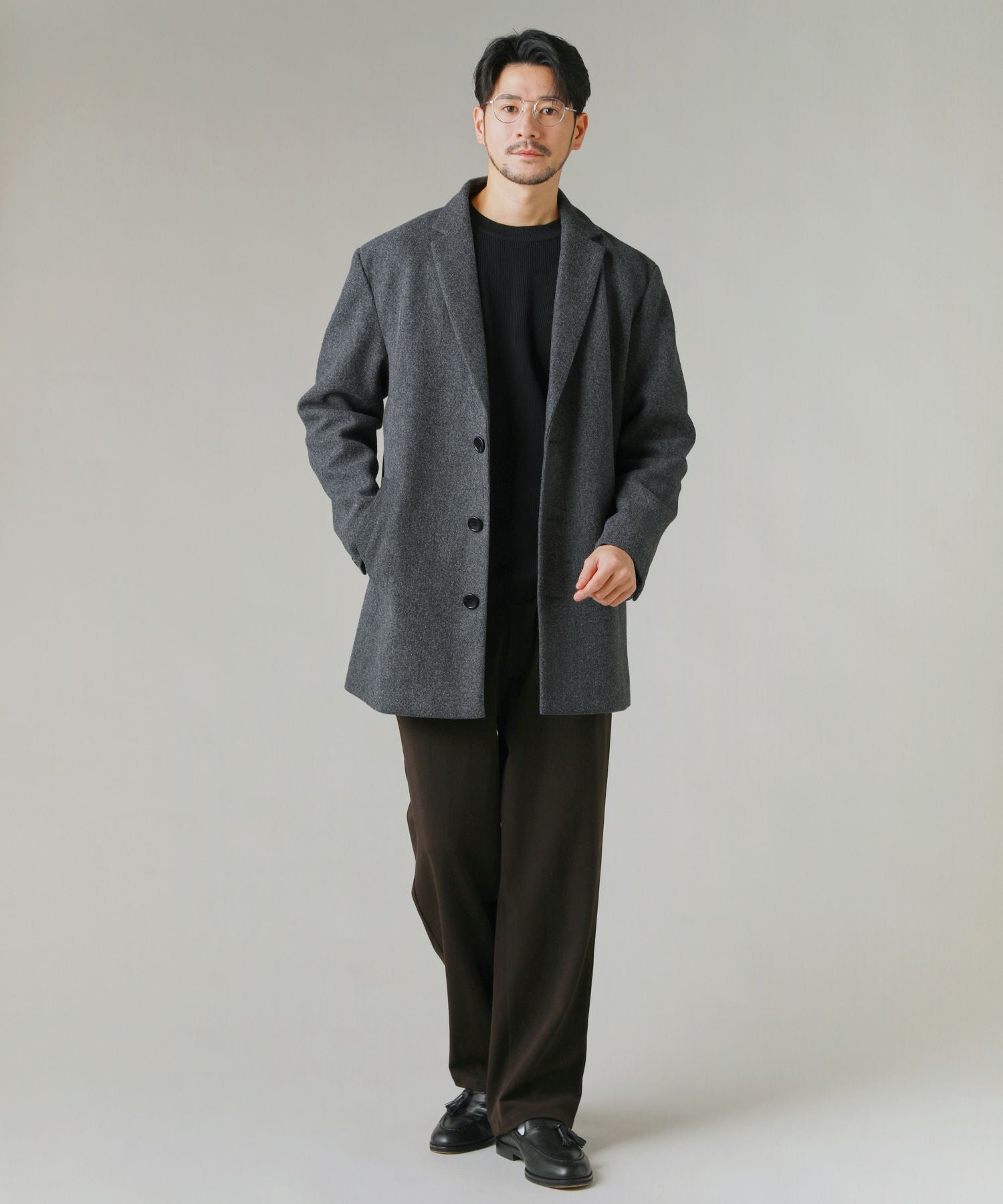 ウールテックメルトン チェスターコート | 【公式】SPU スプ公式通販