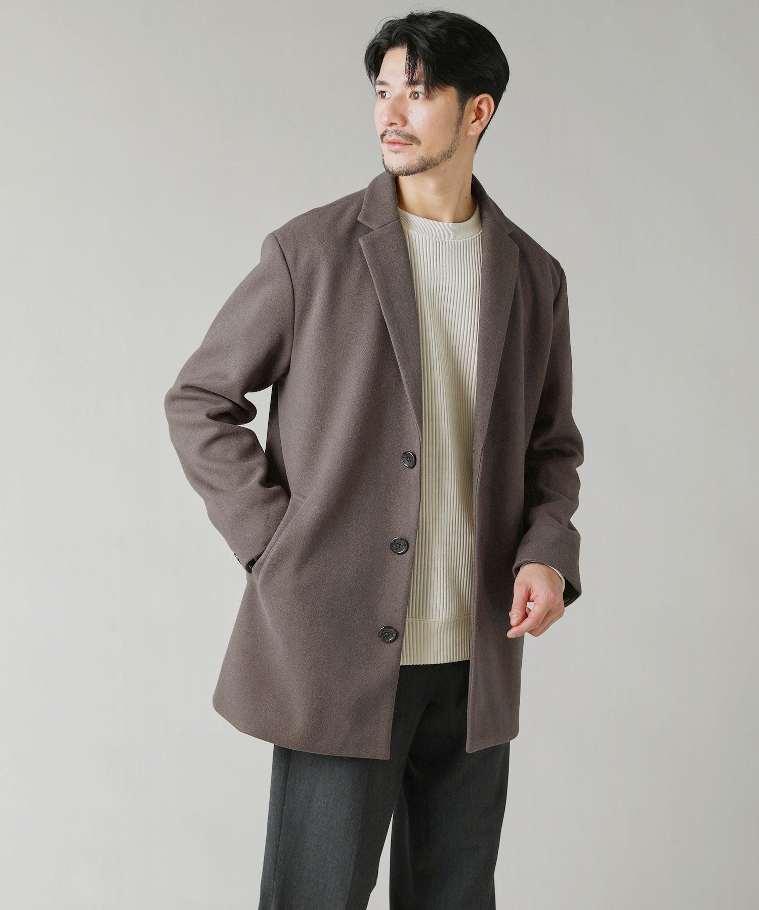 ウールテックメルトン チェスターコート | 【公式】SPU スプ公式通販