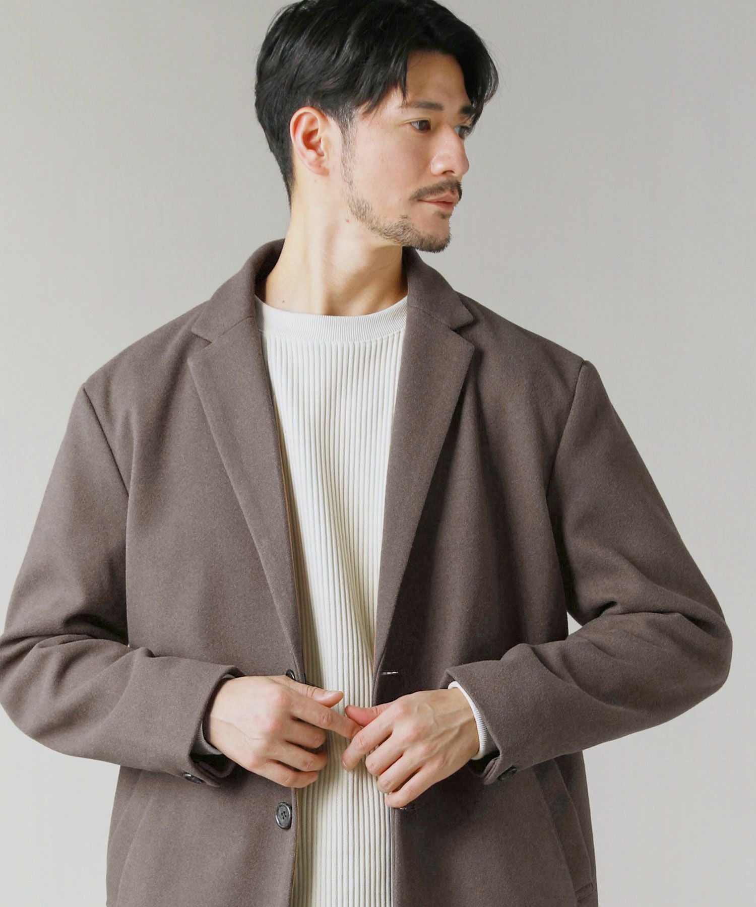 ウールテックメルトン チェスターコート | 【公式】SPU スプ公式通販