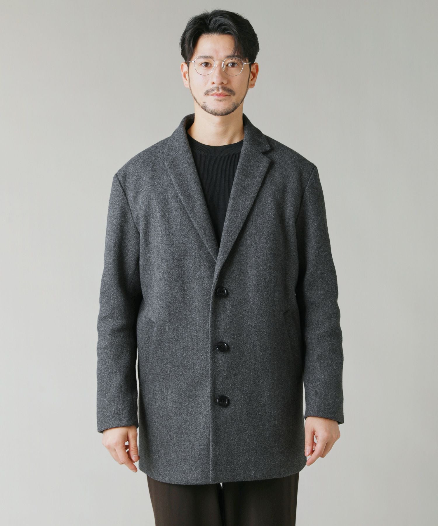 ウールテックメルトン チェスターコート | 【公式】SPU スプ公式通販