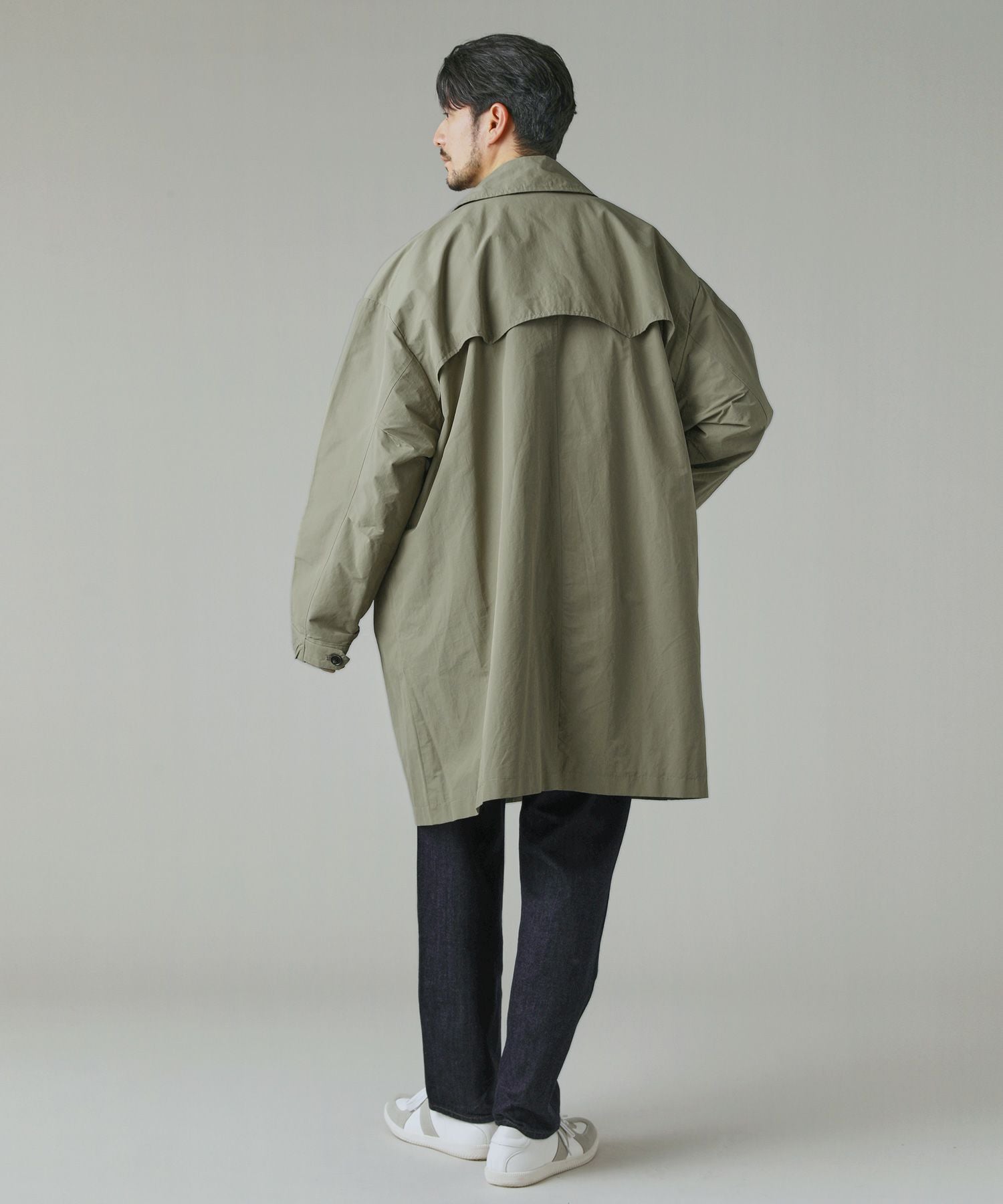 綿ナイロン高密度ポプリンM-51モッズステンカラーコート | 【公式】SPU