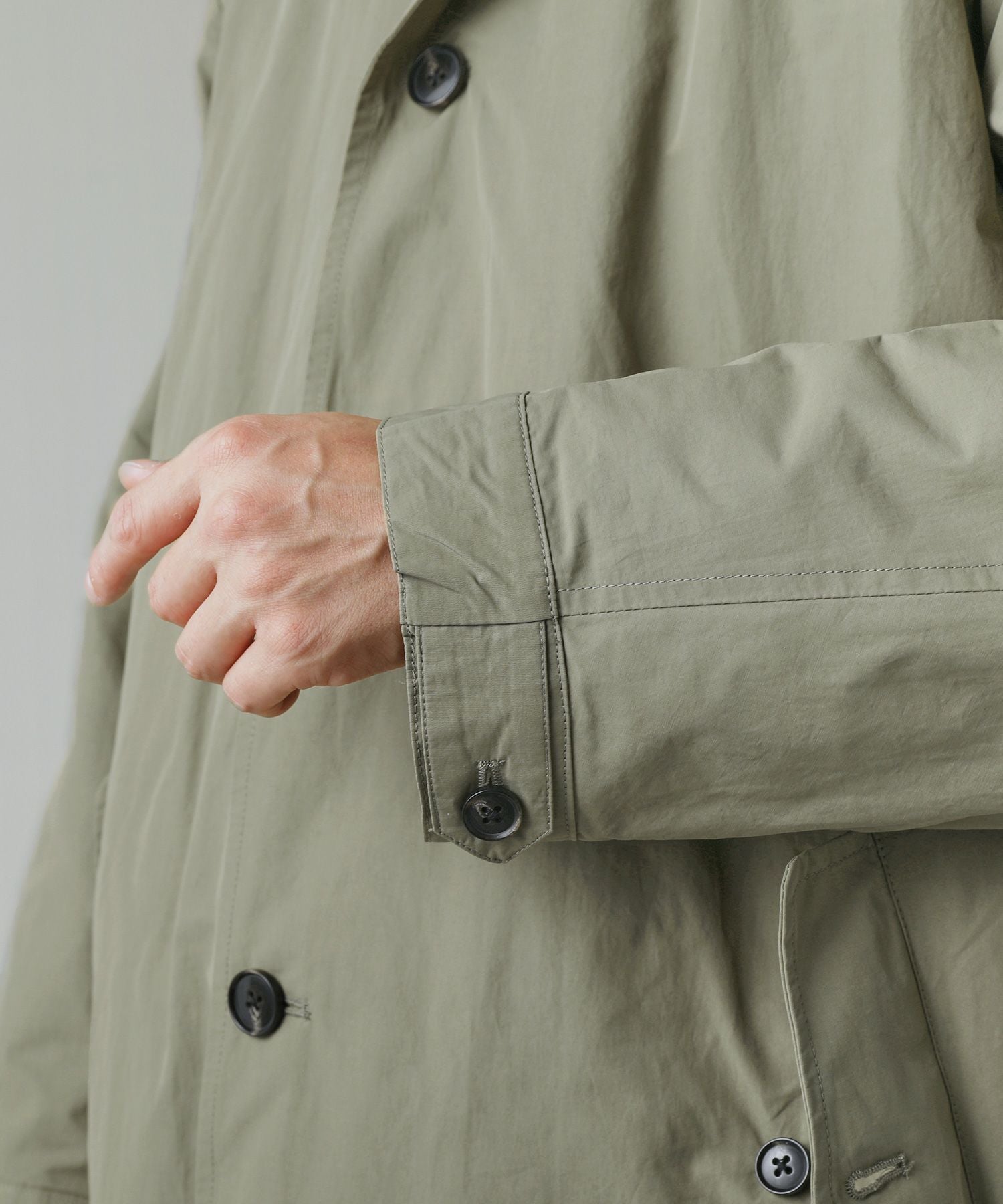 綿ナイロン高密度ポプリンM-51モッズステンカラーコート | 【公式】SPU